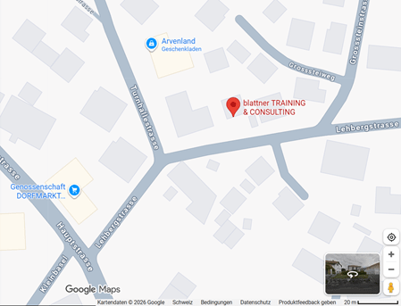 (c) Google Maps - Blattner Training & Consulting