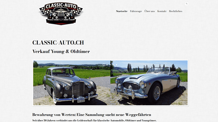 CLASSIC-AUTO Design und Programmierung www.classic-auto.ch Erstellt mit Zeta Producer